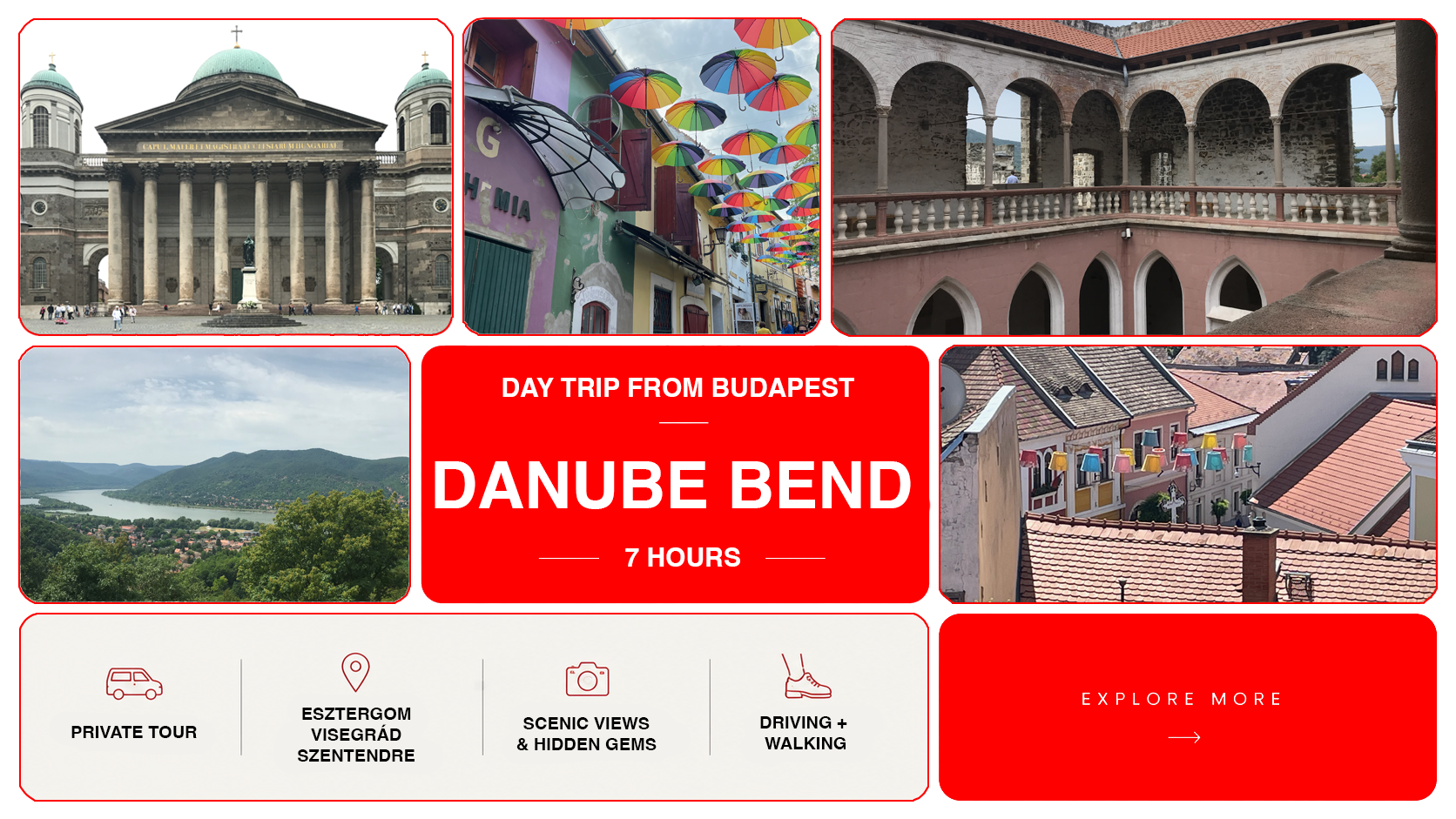 Danube Bend Private Driving Tour from Budapest