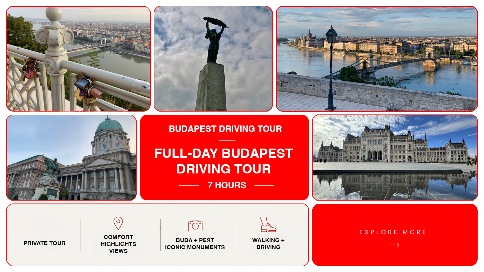 Full Day Budapest Private Driving Tour